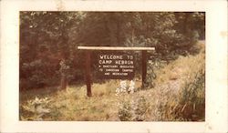 Camp Hebron Postcard