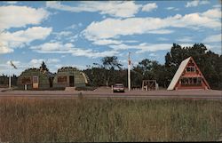 Lobster Traps Gift Shop and Teepee Snack Bar Oak Bay, NB Canada New Brunswick Postcard Postcard Postcard