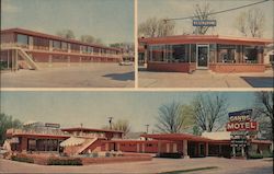 Sands Motel and Restaurant Postcard