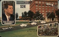 President Kennedy's Assassination Site Dallas, TX Postcard Postcard Postcard