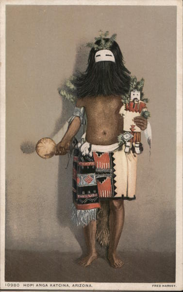 Hopi Anga Kachina Arizona Native Americana