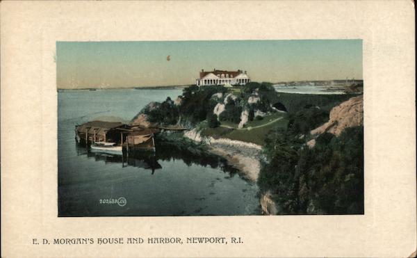 E.D. Morgan's House and Harbor Newport Rhode Island