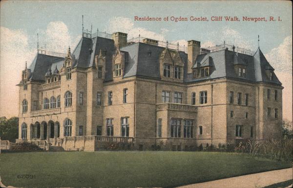 Residence of Ogden Goelet, Cliff Walk Newport Rhode Island