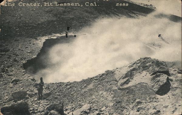 The Crater, Mt. Lassen, Cal. California