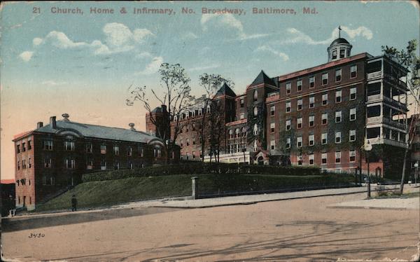 Church, Home & Infirmary, North Broadway Baltimore Maryland