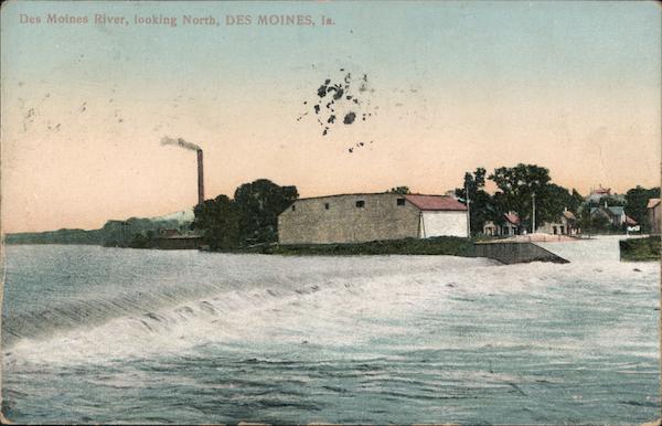 Des Moines River, Looking North Iowa