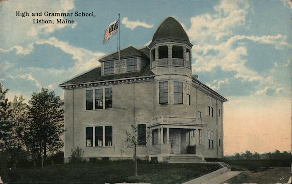 High and Grammar School Lisbon Maine