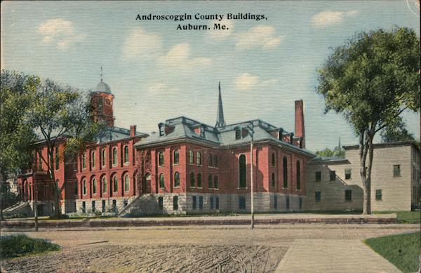 Androscoggin County Buildings Auburn Maine