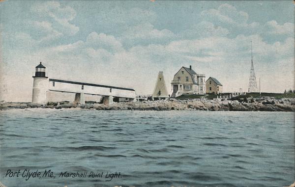 Marshall Point Light Port Clyde Maine