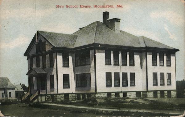 New School House Stonington Maine