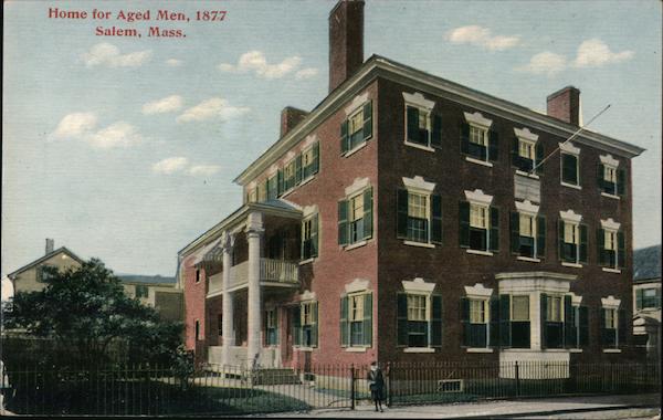 Home for Aged Men, 1877 Salem Massachusetts