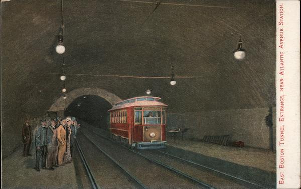 East Boston Tunnel Entrance, near Atlantic Avenue Station Massachusetts