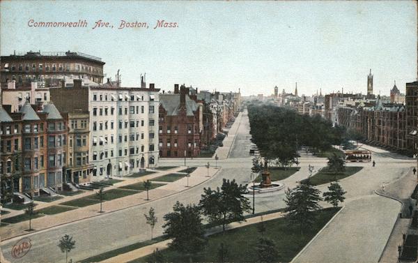 Commonwealth Avenue Boston Massachusetts