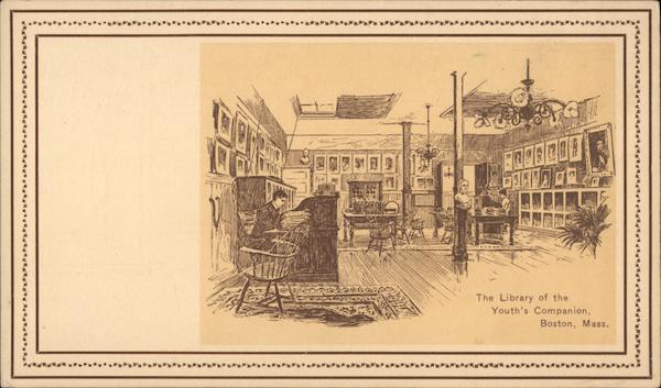 The Library of the Youth's Companion Boston Massachusetts