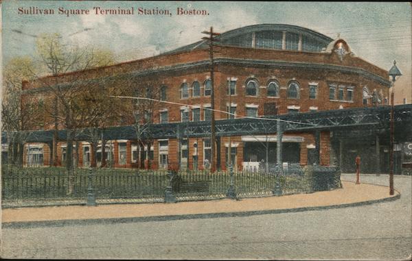 Sullivan Square Terminal Station Boston Massachusetts
