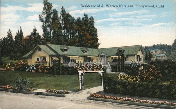 Residence of J. Warren Kerrigan Hollywood California