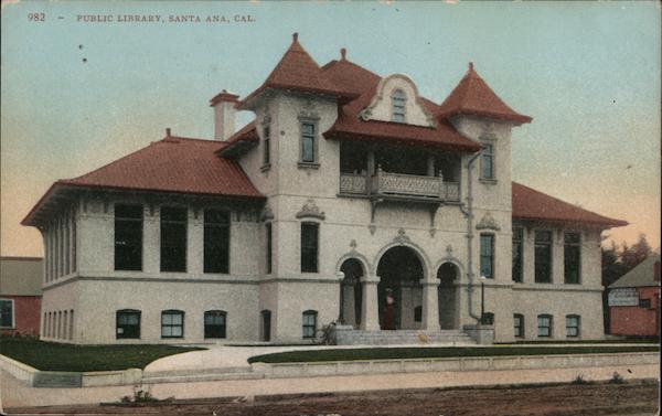 Public Library Santa Ana California