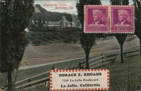 Claremont Hotel Berkeley California