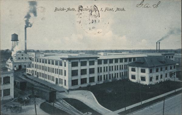 Buick Auto Factory No.1 Flint Michigan