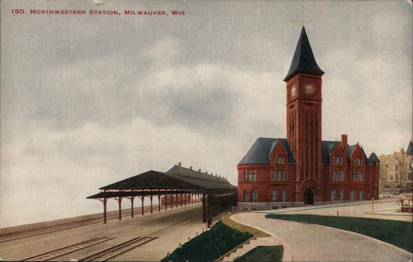 Northwestern Railroad Station Milwaukee Wisconsin