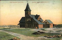 Life Saving Station, Price's Neck Newport, RI Postcard Postcard Postcard