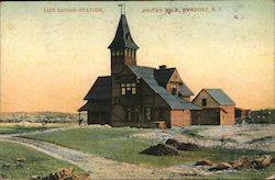 Life Saving Station, Price's Neck Postcard