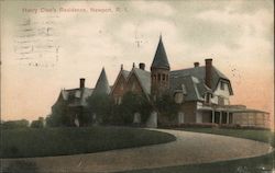 Henry Clew's Residence Newport, RI Postcard Postcard Postcard