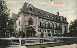 Residence of Oliver Hazzard Perry Belmont Postcard