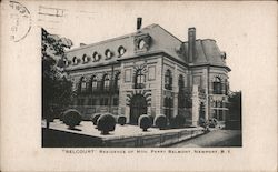 "Belcourt" Residence of Hon. Perry Belmont Postcard