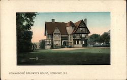 Commodore Baldwin's House Postcard