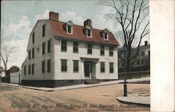 Sayer House, Spring Street, General Prescott's Headquarters Postcard
