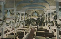 Interior of Trinity Church Postcard