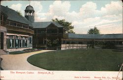 The Newport Casino Rhode Island Postcard Postcard Postcard