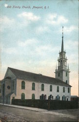 Old Trinity Church Newport, RI Postcard Postcard Postcard