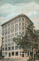 Germania Bank Building Savannah, GA Postcard Postcard Postcard