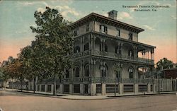 Savannah Female Orphanage Georgia Postcard Postcard Postcard