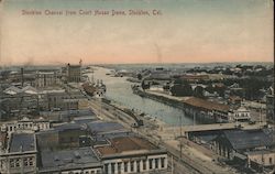 Stockton Channel from Court House Dome Postcard