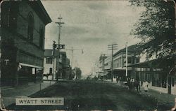 Wyatt Street Antioch, CA Postcard Postcard Postcard
