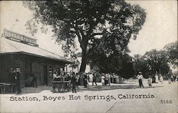 Railroad Station Postcard