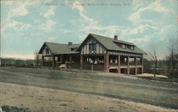 Pavilion and Club House, Miller's Park Postcard