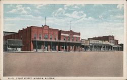 Front Street Winslow, AZ Postcard Postcard Postcard