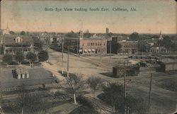 Birds Eye View looking South East Postcard