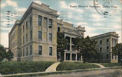 Baptist Memorial Sanitarium Dallas, TX Postcard Postcard Postcard