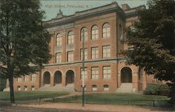 High School Pawtucket, RI Postcard Postcard Postcard