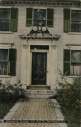 Sherburne Doorway, 1725 Deer Street Portsmouth, NH Postcard Postcard Postcard