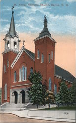 St Anne's Catholic Church Berlin, NH Postcard Postcard Postcard