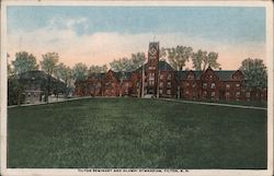 Tilton Seminary and Alumni Gymnasium New Hampshire Postcard Postcard Postcard