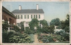 Garden, Thomas Bailey Aldrich Memorial Postcard