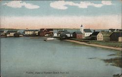 View from Hill Popham Beach, ME Postcard Postcard Postcard