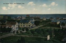 An Ocean View Old Orchard Beach, ME Postcard Postcard Postcard